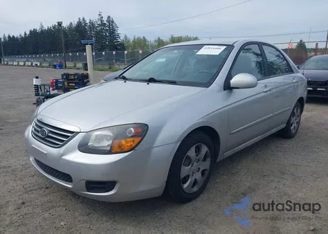 2009 Kia Spectra Ex from USA, damaged, VIN KNAFE221595659217